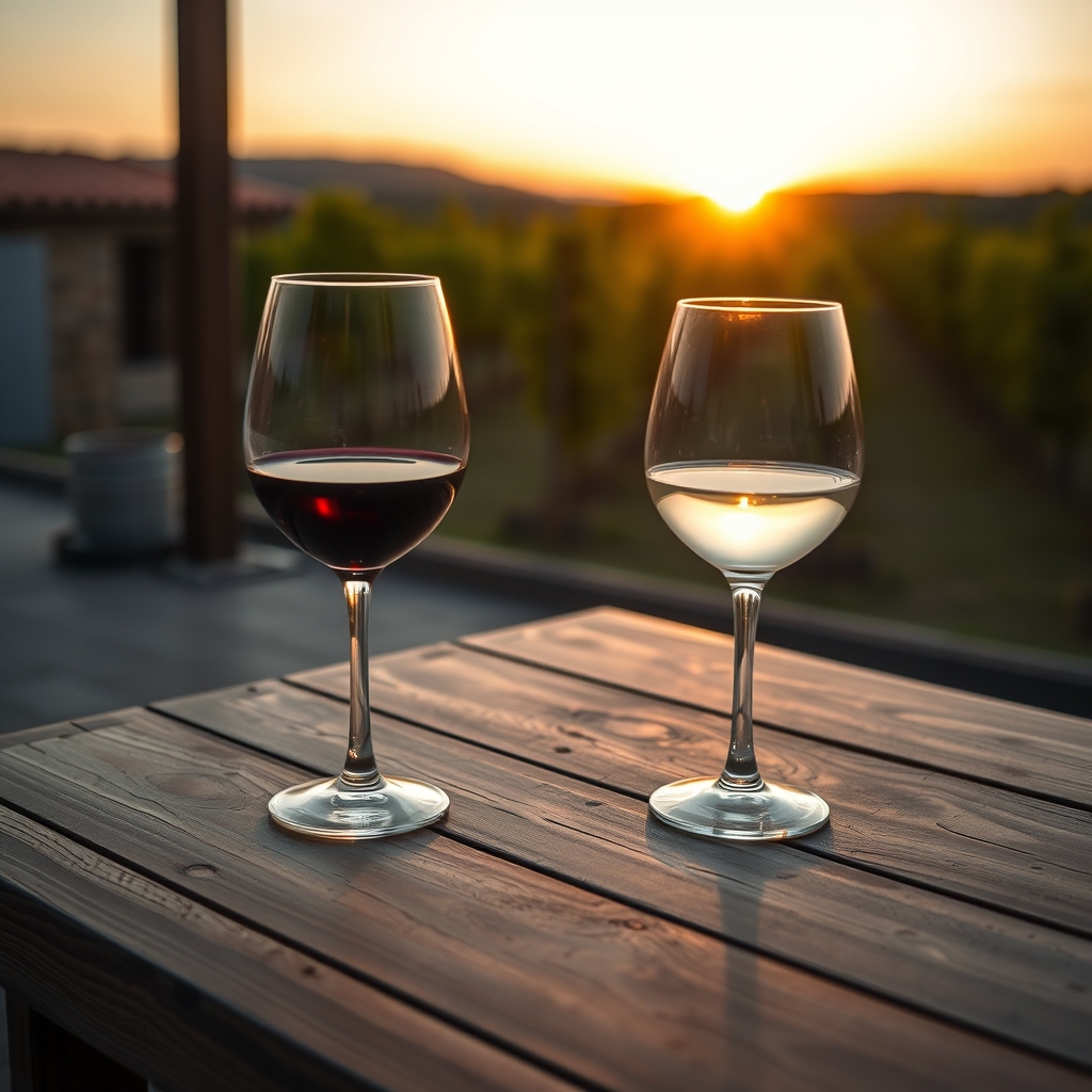 Vino tinto o blanco: diferencias y guía